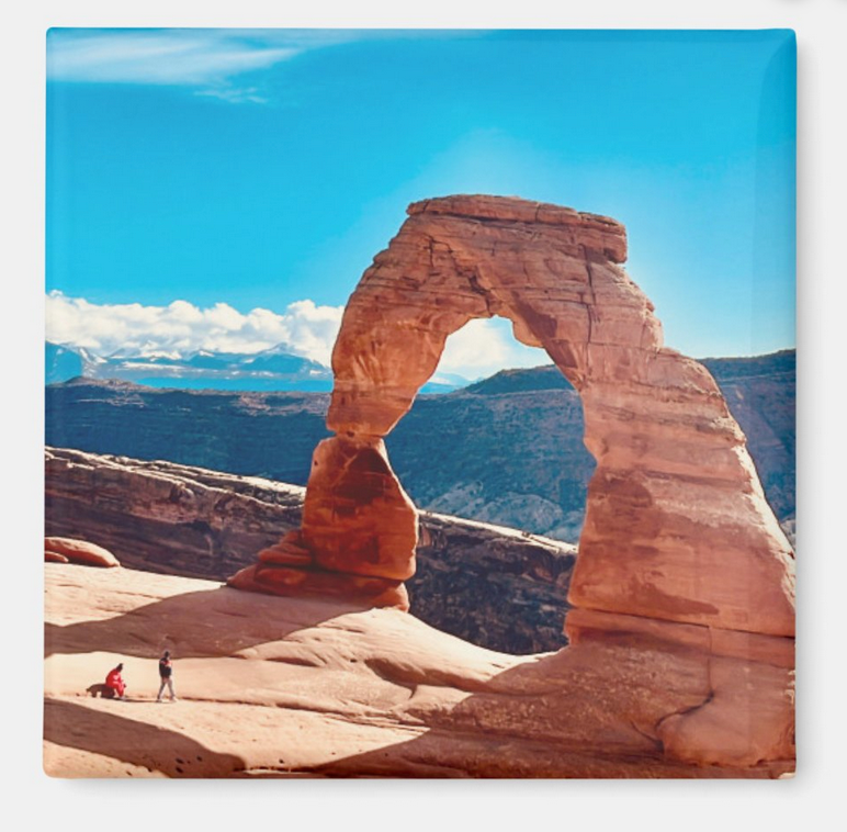 Arches National Park Photo Fridge Magnet