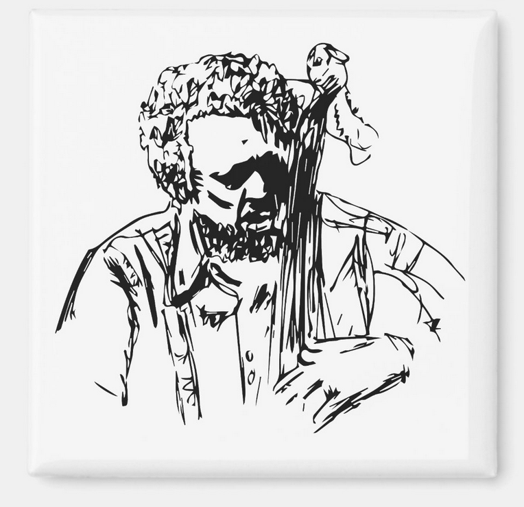 Charles Mingus - Jazz Bass - Fridge Magnet