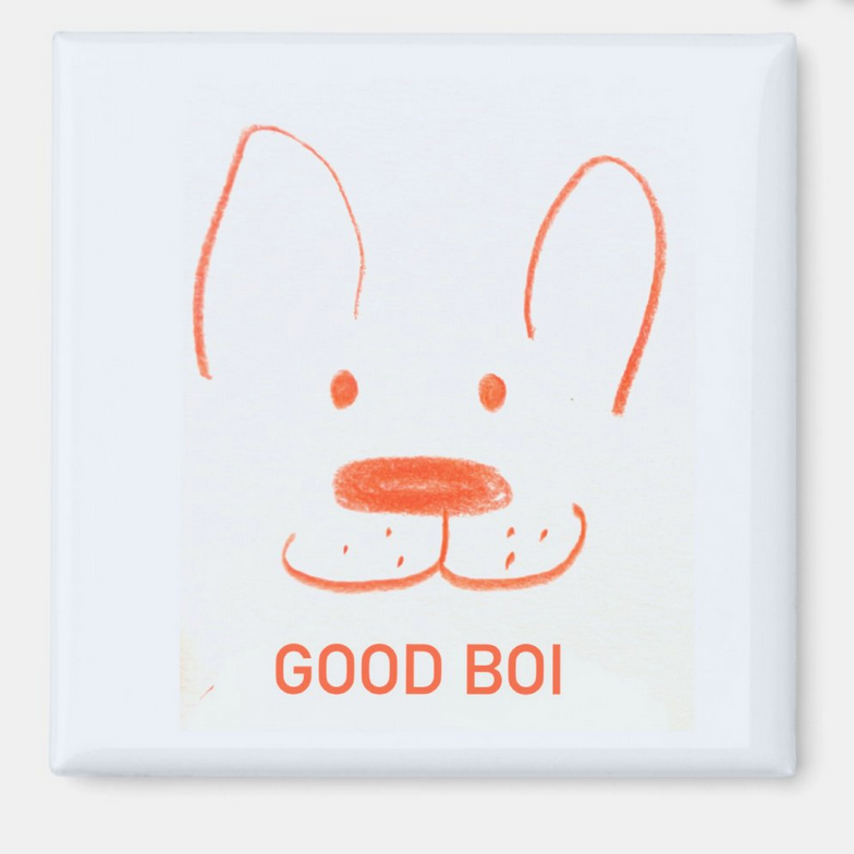 Good Boi! - Puppy Dog - Fridge Magnet
