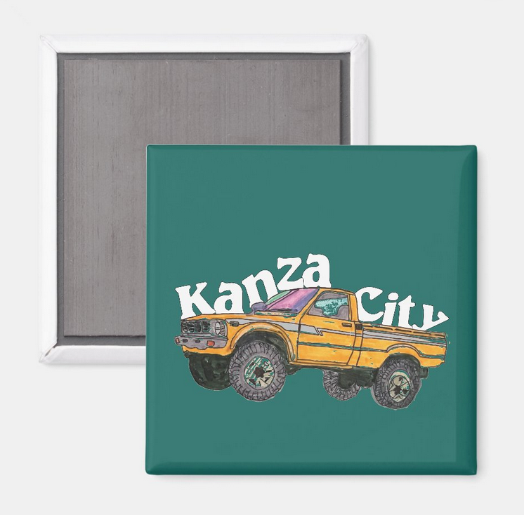 "I Pronounce it" Kanza City - Fridge Magnet