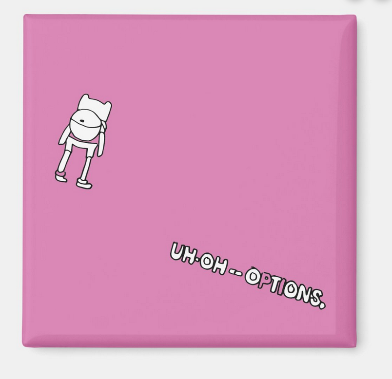 Finn The Human - Adventure Time - Fridge Magnet